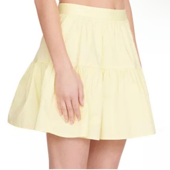 STAUD Sea Mini Skirt in Sunray Size 8 - Picture 4 of 8